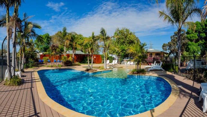 Solar Heated Swimming Pool